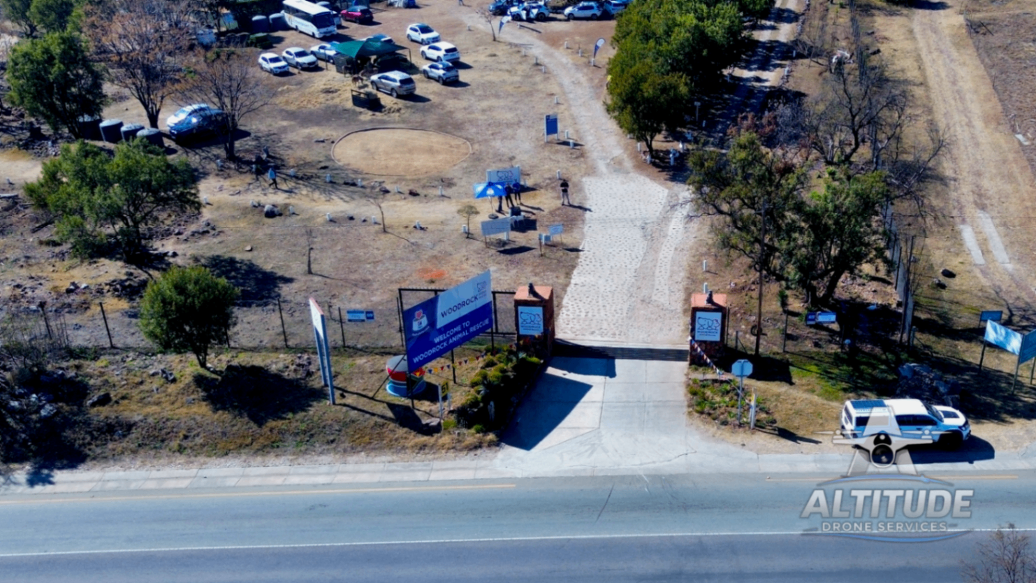 Woodrock — Main Entrance & Access Road