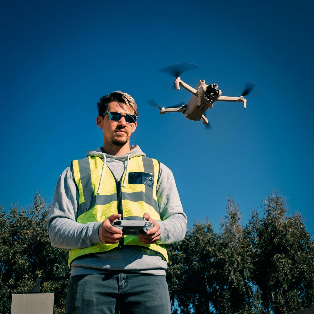Altitude Drone Services pilot flying a drone
